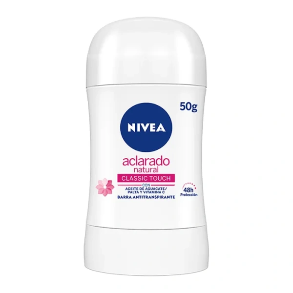 DESODORANTE NIVEA BARRA ACLARADO NAT.CLASSIC 50 G.2909