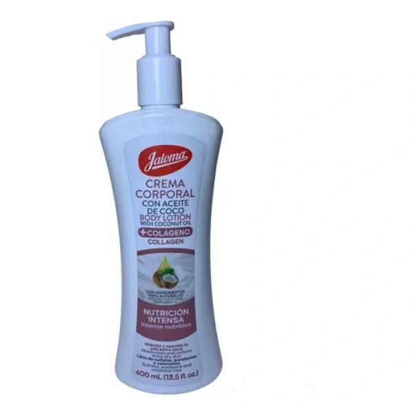 CREMA JALOMA CORPORAL COCO+COLAGENO 400 ML