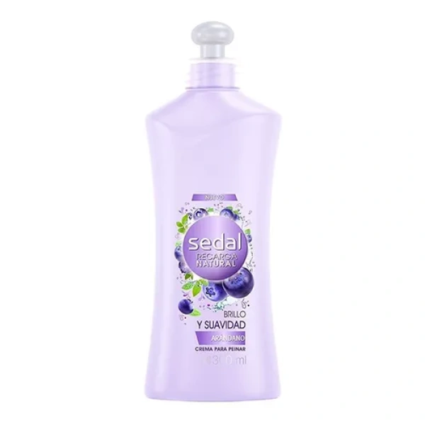 CREMA P/PEINAR SEDAL BRILLO Y SUAVIDAD 300 ML.