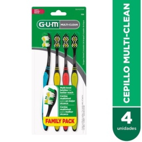 CEP DENT GUM AD MULTI CLEAN 4PACK