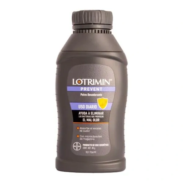 LOTRIMIN PREVENT USO DIARIO/80G