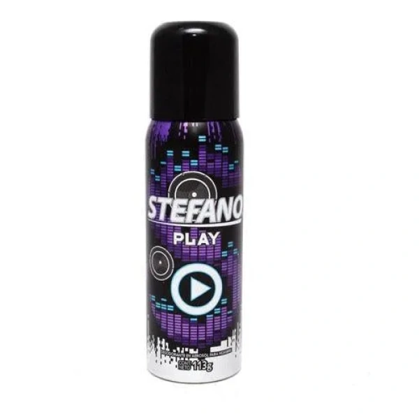 DESODORANTE STEFANO AEROSOL PLAY 113G/159ML